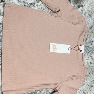 GB Girls Size 5 (S) long sleeve ribbed casual shirt